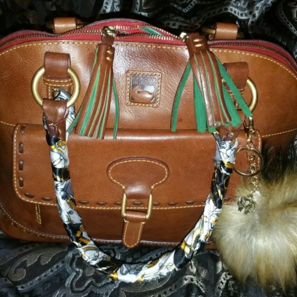 Dooney and Bourke Florentine Domed satchel.